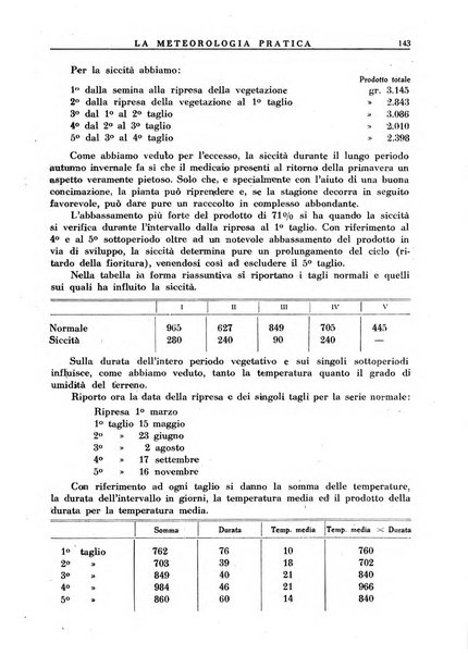 La meteorologia pratica rivista di meteorologia agraria, igienica, aeronautica