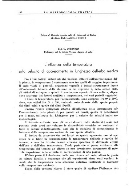 La meteorologia pratica rivista di meteorologia agraria, igienica, aeronautica