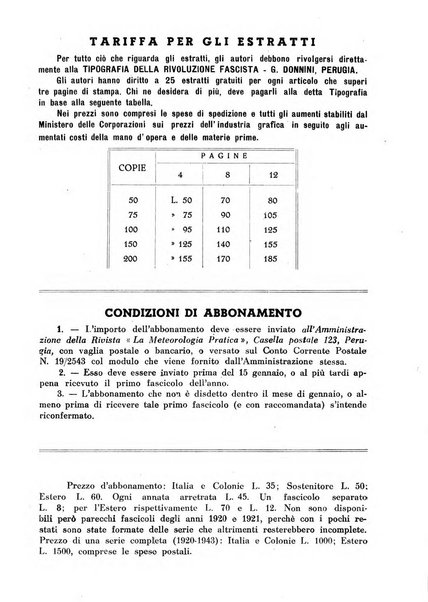 La meteorologia pratica rivista di meteorologia agraria, igienica, aeronautica