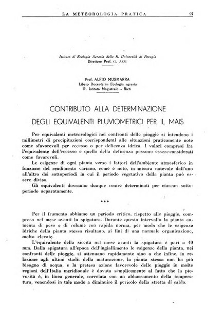 La meteorologia pratica rivista di meteorologia agraria, igienica, aeronautica