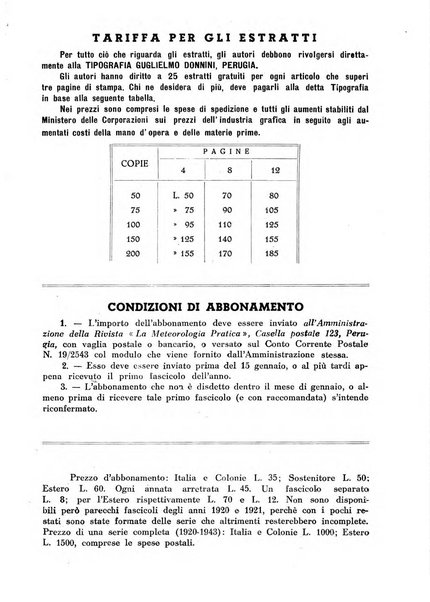 La meteorologia pratica rivista di meteorologia agraria, igienica, aeronautica