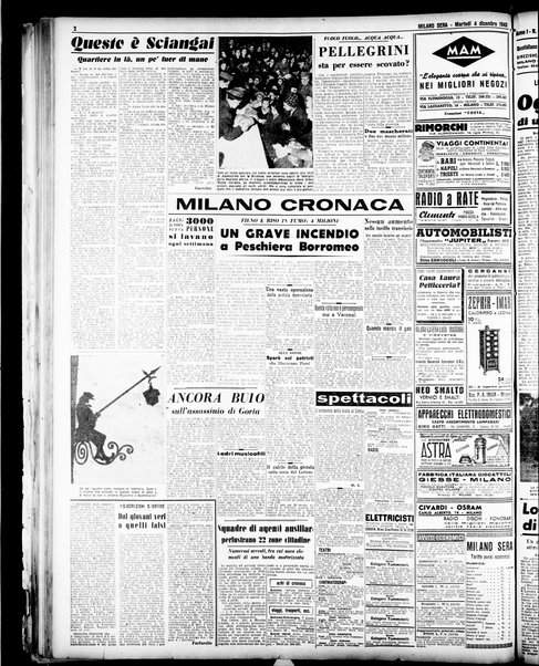 Milano sera : quotidiano della sera