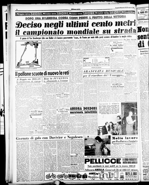 Milano sera : quotidiano della sera