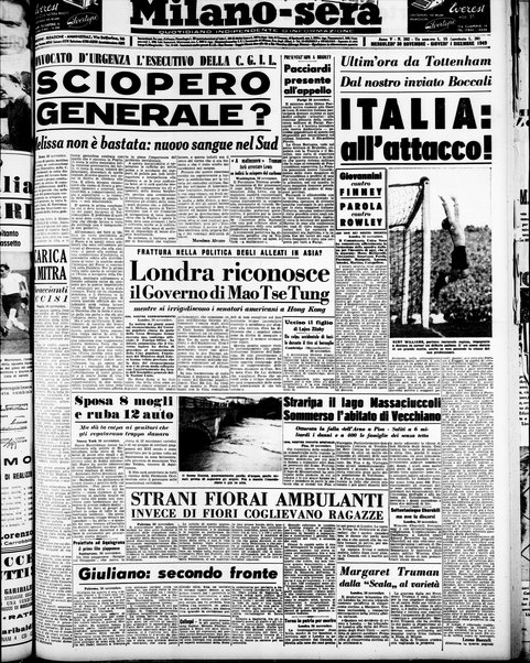 Milano sera : quotidiano della sera