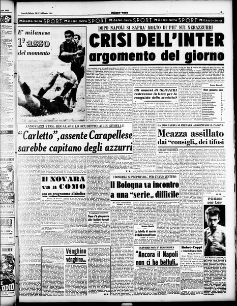 Milano sera : quotidiano della sera