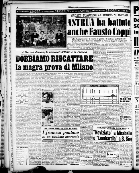 Milano sera : quotidiano della sera