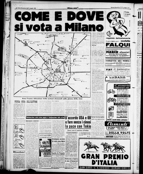 Milano sera : quotidiano della sera