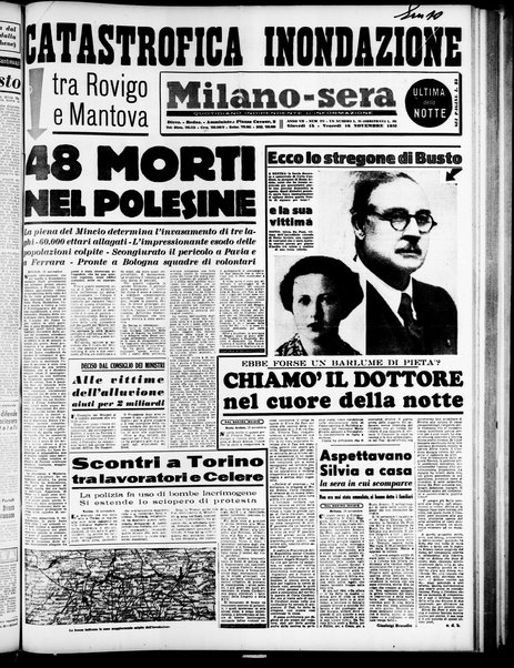 Milano sera : quotidiano della sera