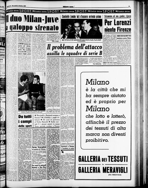 Milano sera : quotidiano della sera