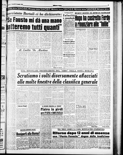 Milano sera : quotidiano della sera