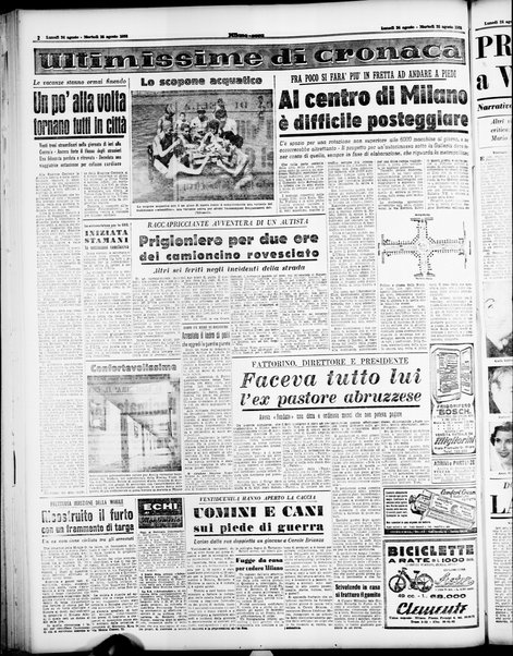 Milano sera : quotidiano della sera