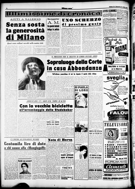 Milano sera : quotidiano della sera