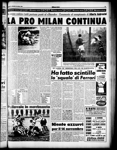 Milano sera : quotidiano della sera