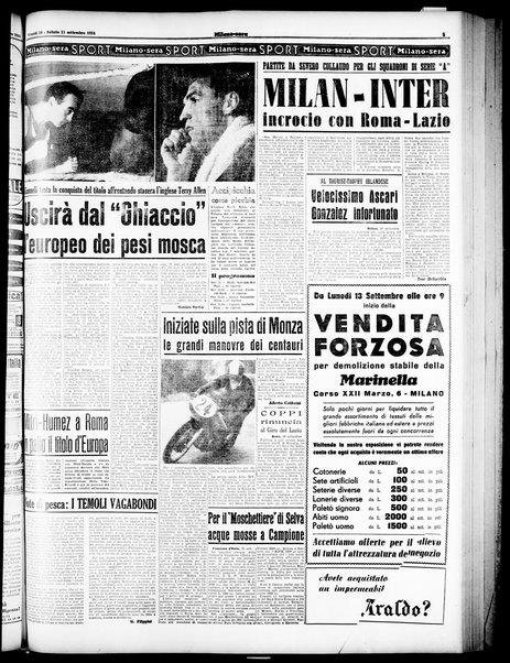 Milano sera : quotidiano della sera