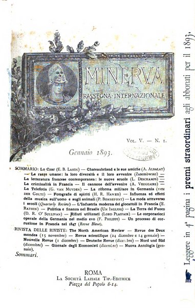 Minerva rassegna internazionale