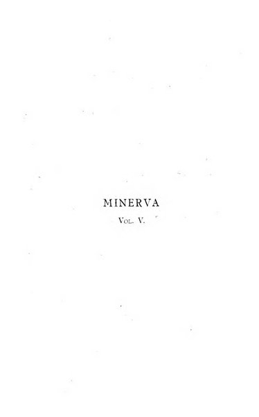 Minerva rassegna internazionale