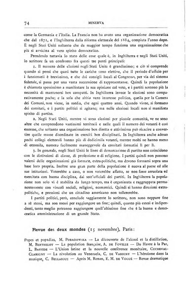 Minerva rassegna internazionale