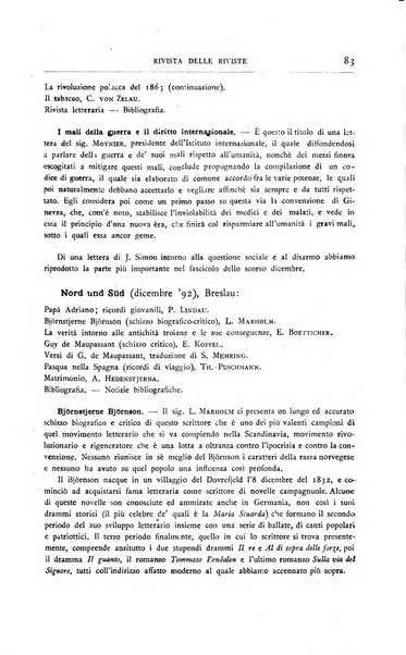 Minerva rassegna internazionale