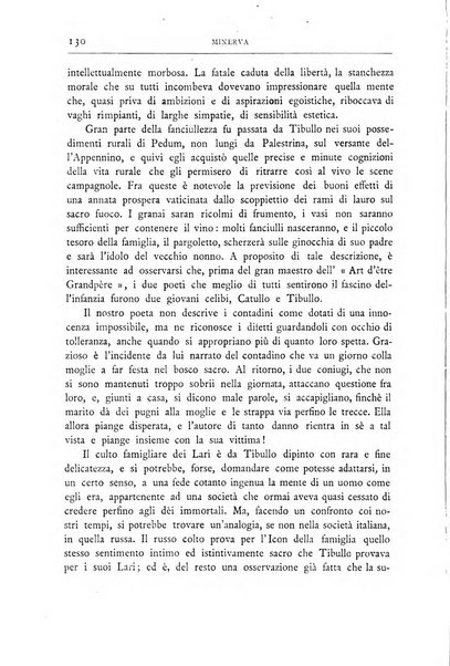 Minerva rassegna internazionale