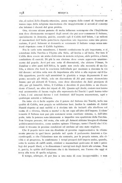 Minerva rassegna internazionale