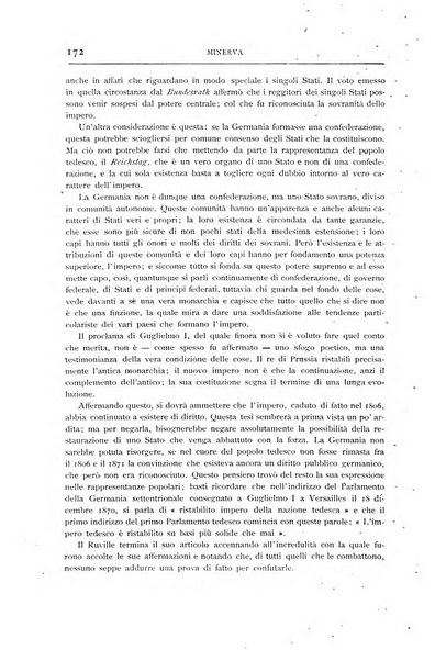 Minerva rassegna internazionale