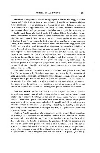 Minerva rassegna internazionale