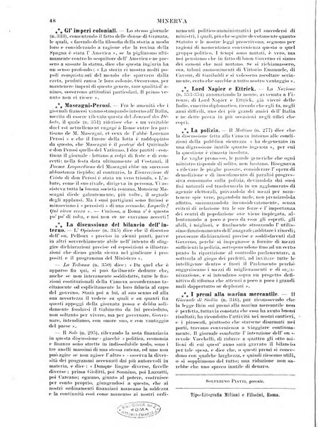 Minerva rassegna internazionale