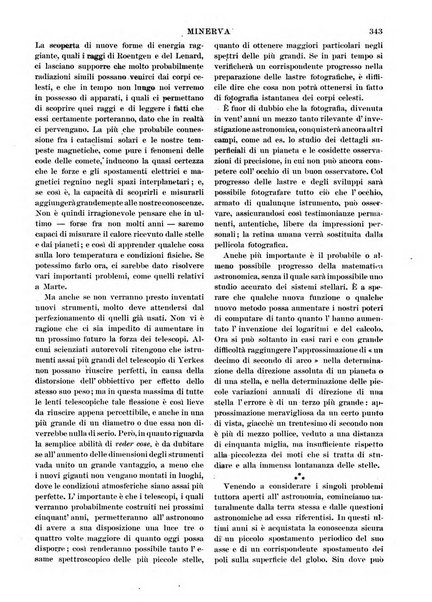 Minerva rassegna internazionale