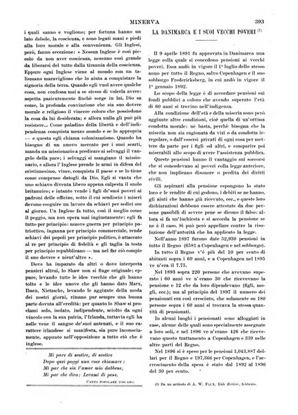 Minerva rassegna internazionale