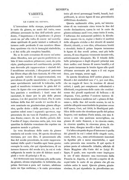 Minerva rassegna internazionale