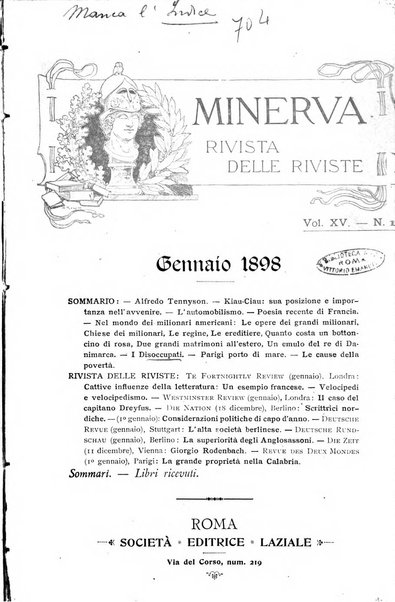 Minerva rassegna internazionale