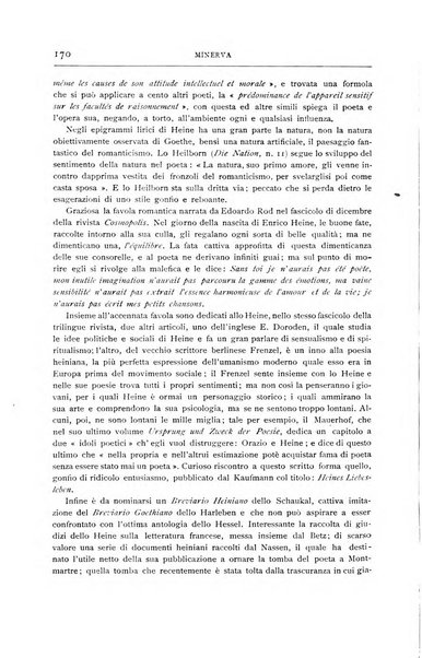 Minerva rassegna internazionale