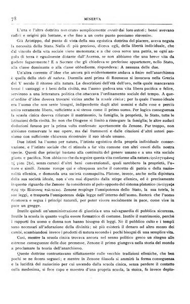 Minerva rassegna internazionale