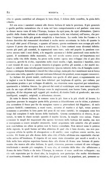 Minerva rassegna internazionale