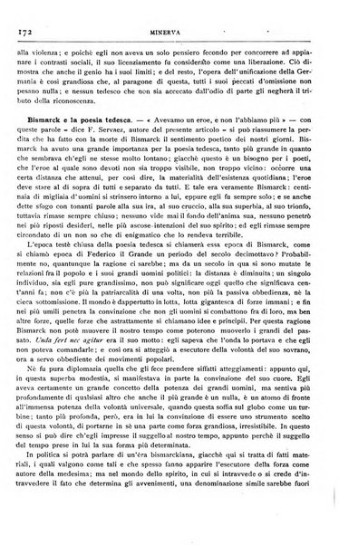 Minerva rassegna internazionale