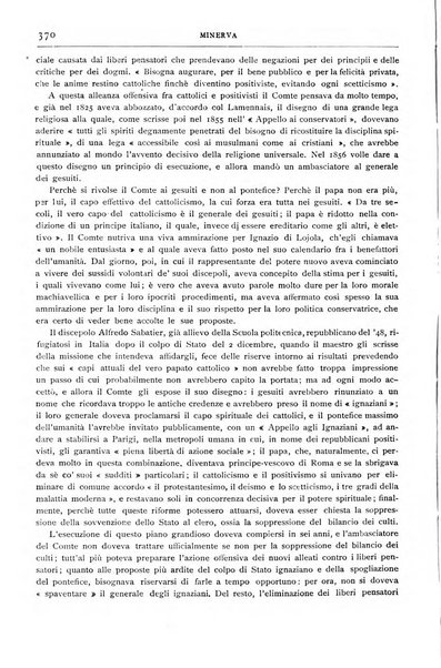 Minerva rassegna internazionale