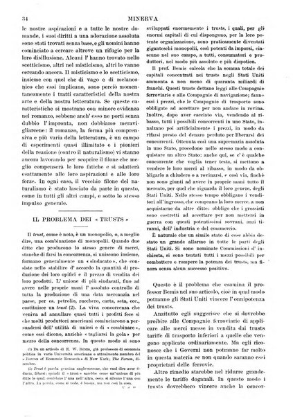 Minerva rassegna internazionale