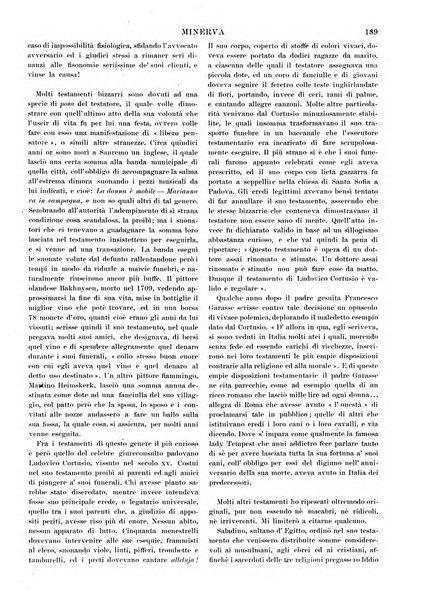 Minerva rassegna internazionale