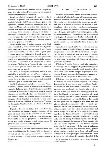 Minerva rassegna internazionale