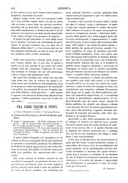 Minerva rassegna internazionale