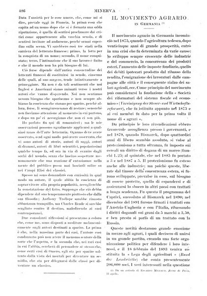 Minerva rassegna internazionale