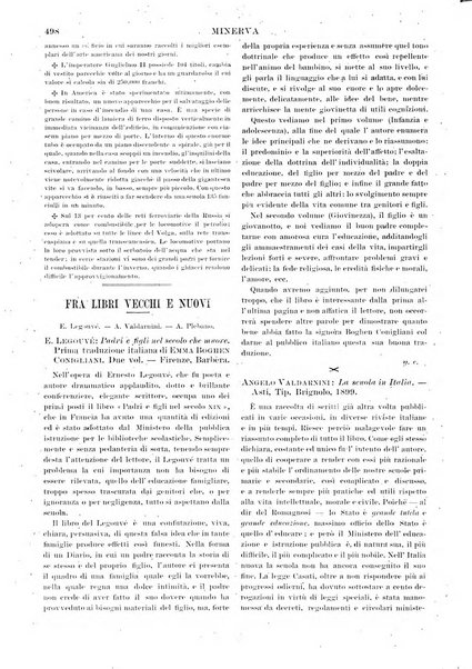 Minerva rassegna internazionale