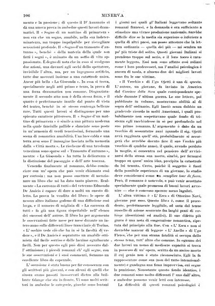 Minerva rassegna internazionale