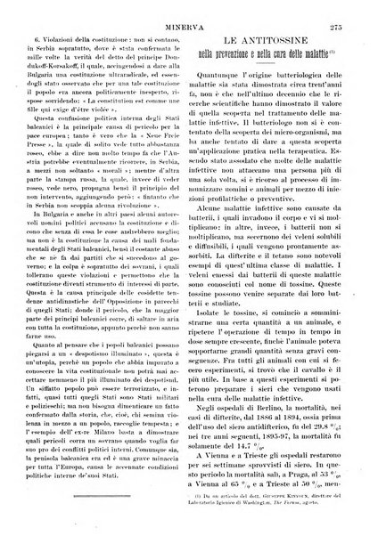 Minerva rassegna internazionale