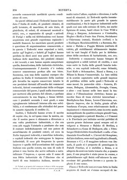 Minerva rassegna internazionale