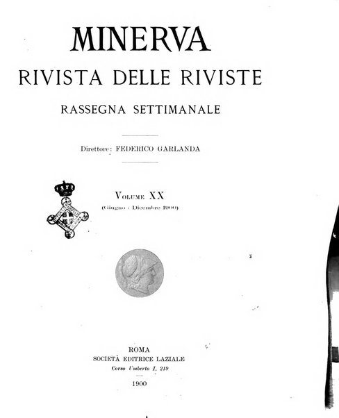 Minerva rassegna internazionale