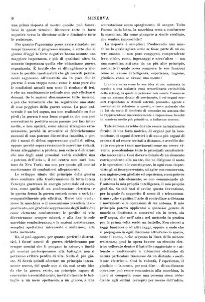 Minerva rassegna internazionale