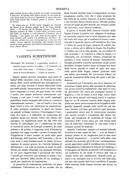 Minerva rassegna internazionale