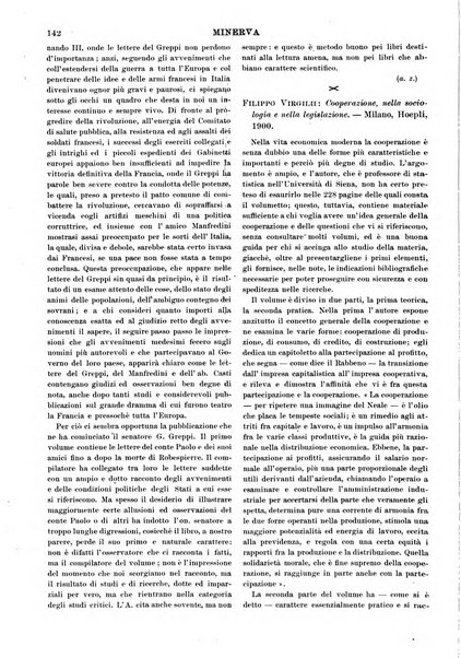 Minerva rassegna internazionale