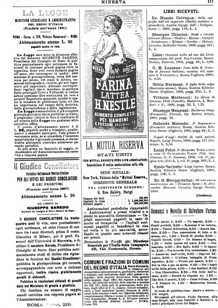 Minerva rassegna internazionale